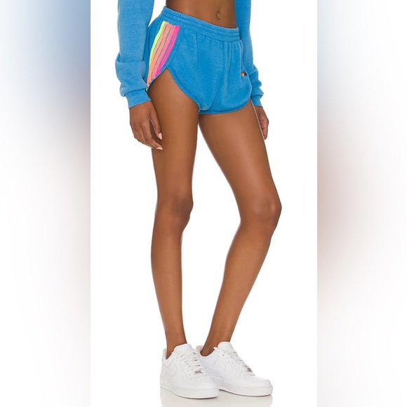 Aviator Nation 5 Stripe Jogger Shorts - Picture 12 of 13